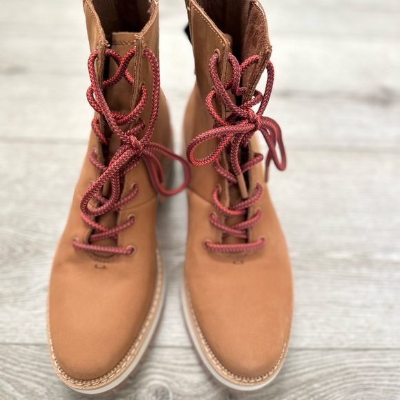 Toms Womens Frankie brown water resistant lace up boot, Size 9 - Picture 10 of 10